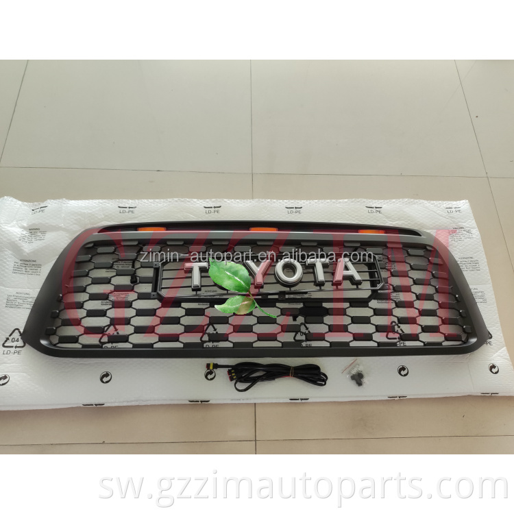 Sehemu za gari Grille ABS Plastiki Front Grille ya Tundra 2007-2013
